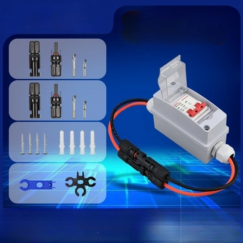 

Solar Confluence Box 32A DC500V Household Outdoor Waterproof IP65 DC Photovoltaic Distribution Box Smart