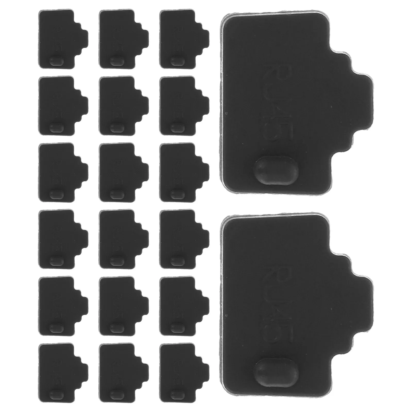 100 pcs Cable Network Ethernet RJ45 Connector Signal Dust Halloween Christmas New Year Computer Technician Computer Repair Shop