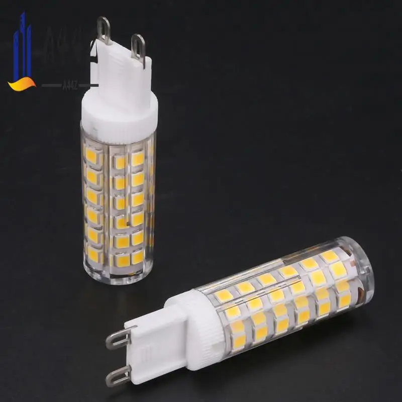 

A44Z-10W G9 100 светодиодных лампочек Светодиодные кукурузные лампочки, без мерцания, широкий угол, 6 шт. натуральный белый