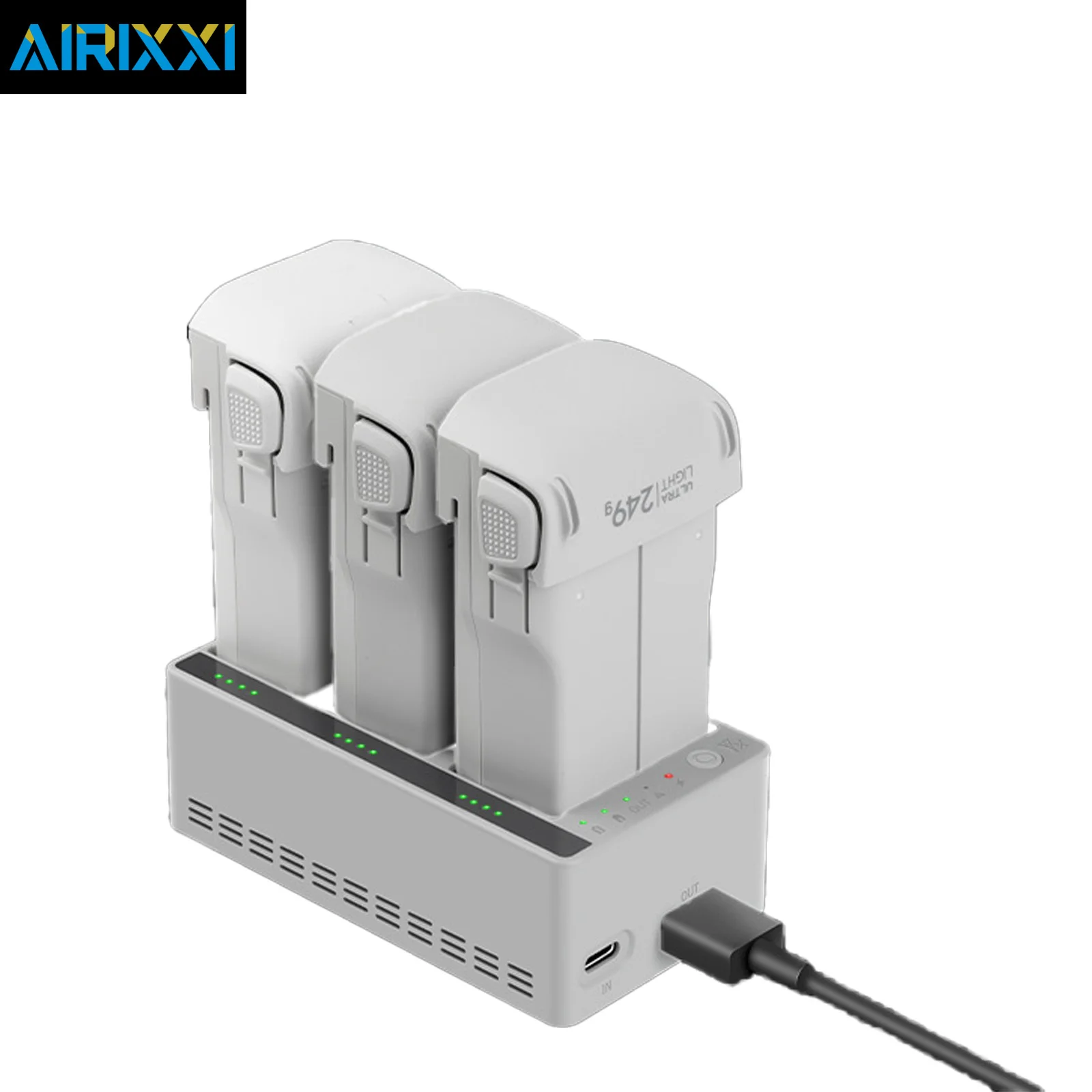 

3-Bay 100W Drone Battery Charger For DJI Lito 1/Lito X1 Professional Drone Accessories