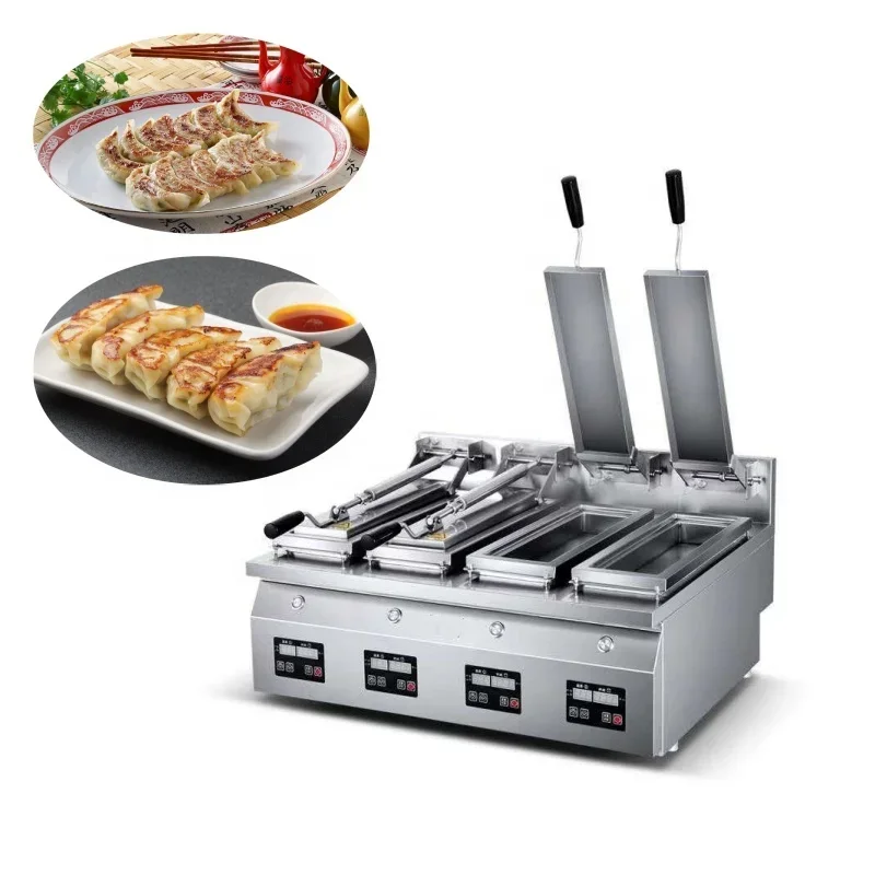 110V 220v Electric Desktop Automatic Dumpling Grill Pot Dumpling Samosa Grill Stuffed Meat Fryer