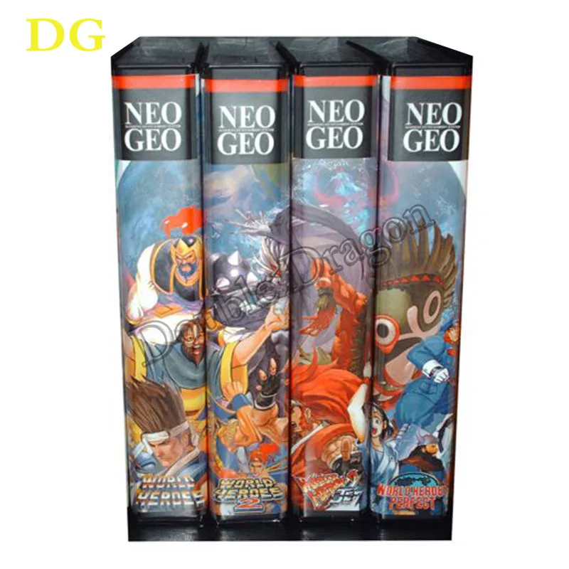 SNK NEOGEO AES MVS Shockbox With Art  Cover Classical Arcade Game Series Set JR Design Art Box For MVS And AES