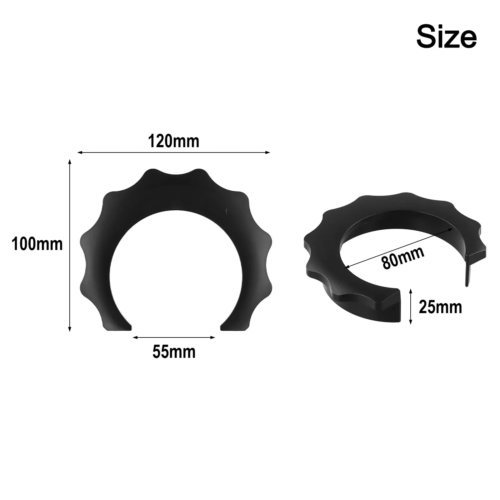 Rubber Ring Scalding Ring Heat Resistant High Quality ABS Multi Functional Note Package Content Note Package Content