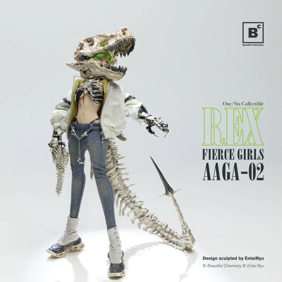 

Beautiful Chemistry 1/6 Finished Product Exquisite Trendy Toy Movable Doll Fierce Girl Rex Mercenary Character Model Figurine
