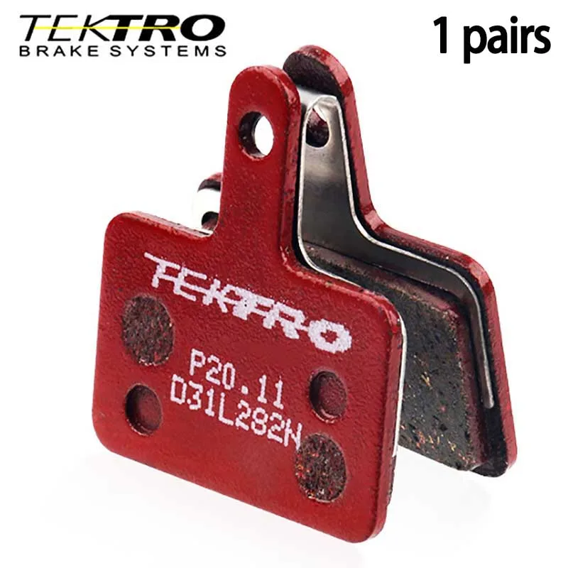 TEKTRO P20.11 Halbmetallische Bremsbeläge für Mountainbike-Scheibenbremssysteme – hohe Reibung, langlebig und leise Leistung