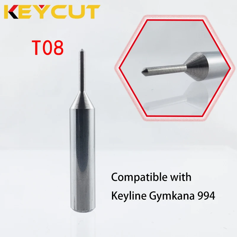 1.0mm T08 Tracer Point Probe Compatible with KEYLINE GYMKANA 994 Key Machine