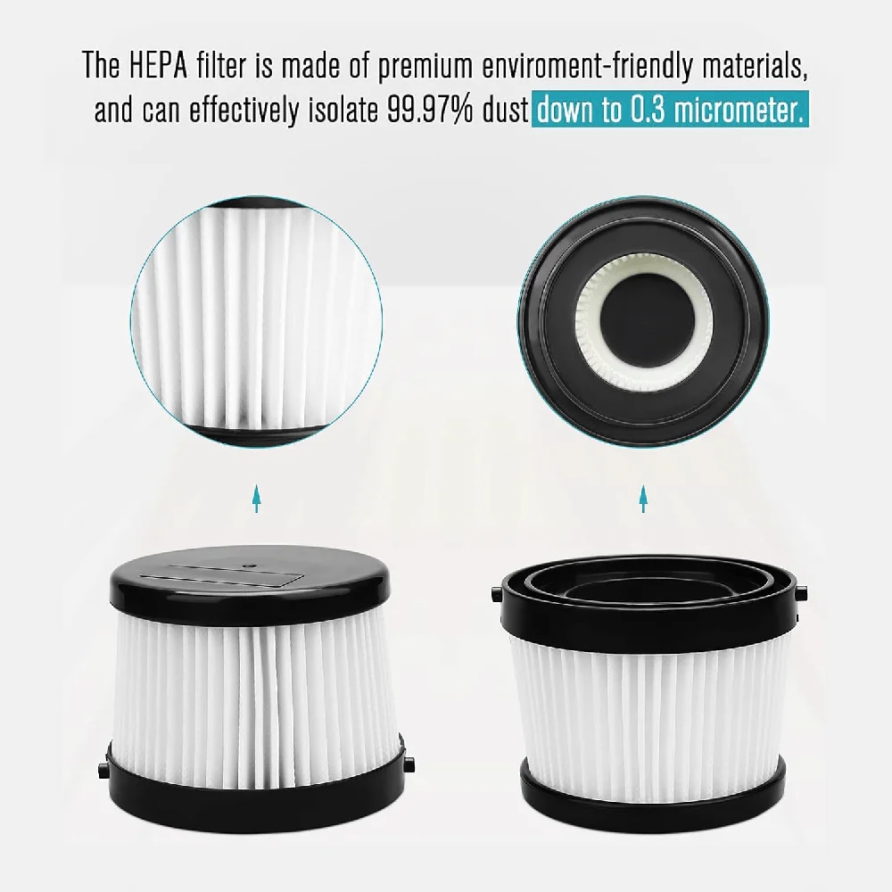 مرشحات التنظيف الرطبة والجافة القابلة للغسل، خراطيش المكانس الكهربائية، المرشحات الصغيرة، ملحقات المكنسة الكهربائية، أجزاء المكنسة الكهربائية