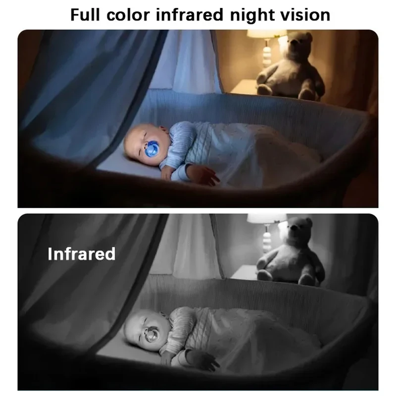 كاميرا Xiaomi 4K الذكية القابلة للدوران واي فاي مراقبة يمكن التحكم فيها في اتجاهين الصوت تتبع السيارات اللون للرؤية الليلية كاميرا داخلية #5