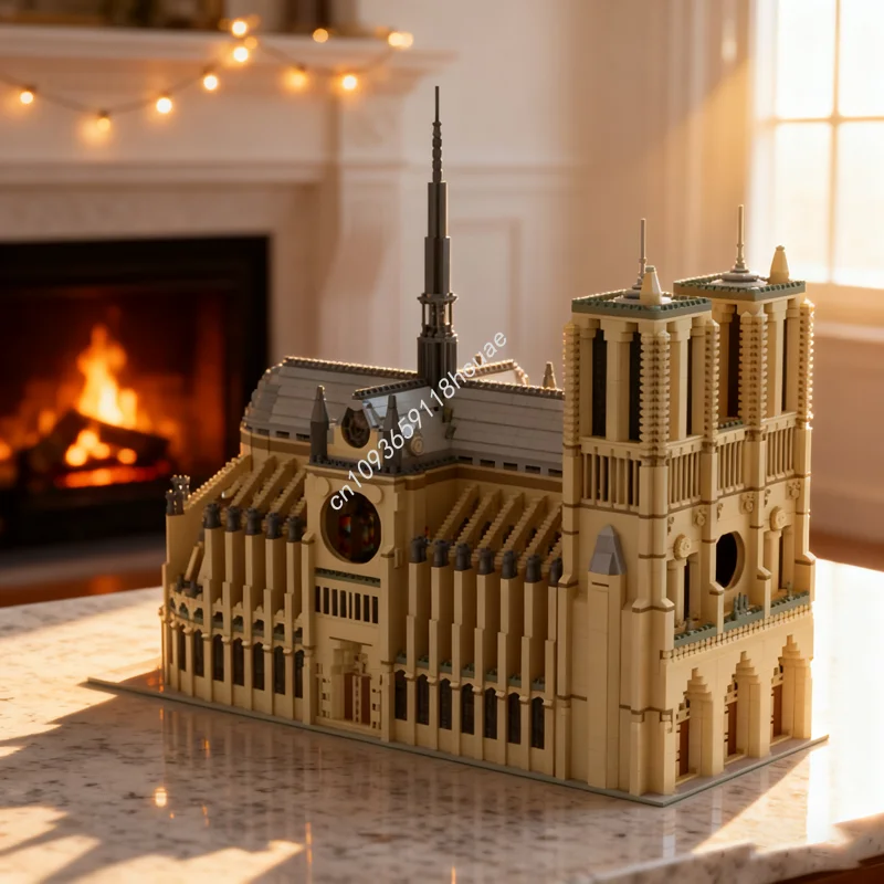 

14620pcs MOC Notre Dame De Paris Creator Model Building Blocks Architecture DIY Education Toy Brick Christmas Gift Kids Birthday