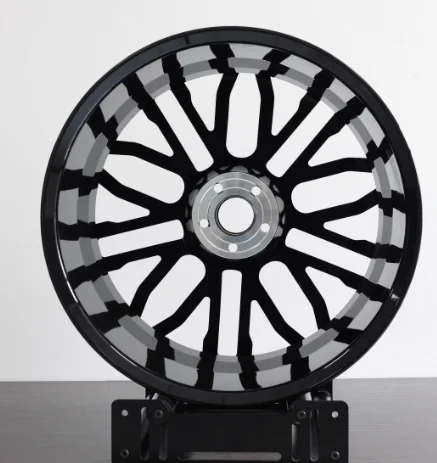 Custom Forged Passenger Car Wheel Rim Hub Aluminium Alloy Wheels 17 18 19 20 21 22 Inch 5*112 5*120 Black Machined