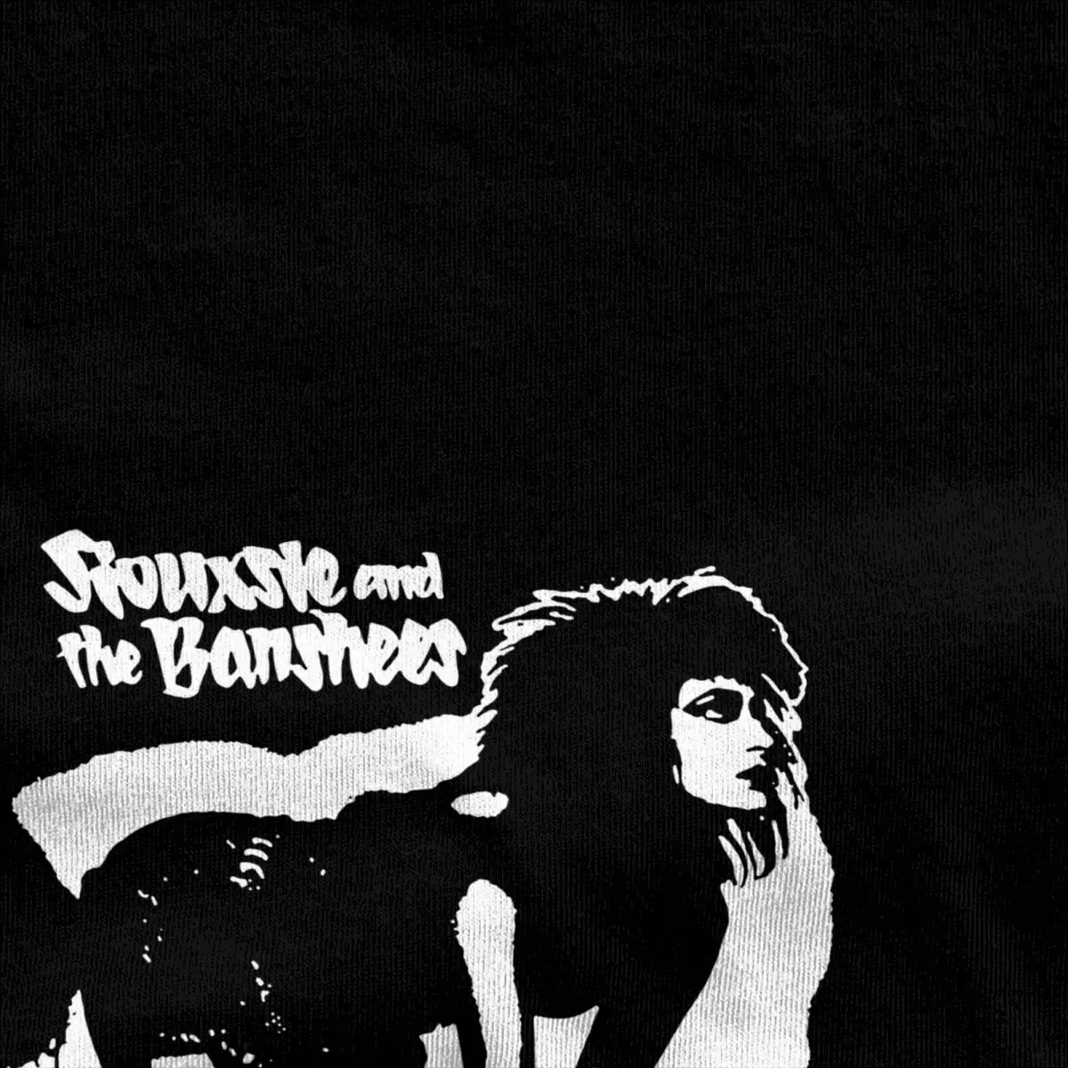 Siouxsie And The Banshees T Shirts Men Women Cotton Funny T-Shirt Crew Neck Punk Rock Band Tees Short Sleeve Tops Big Size