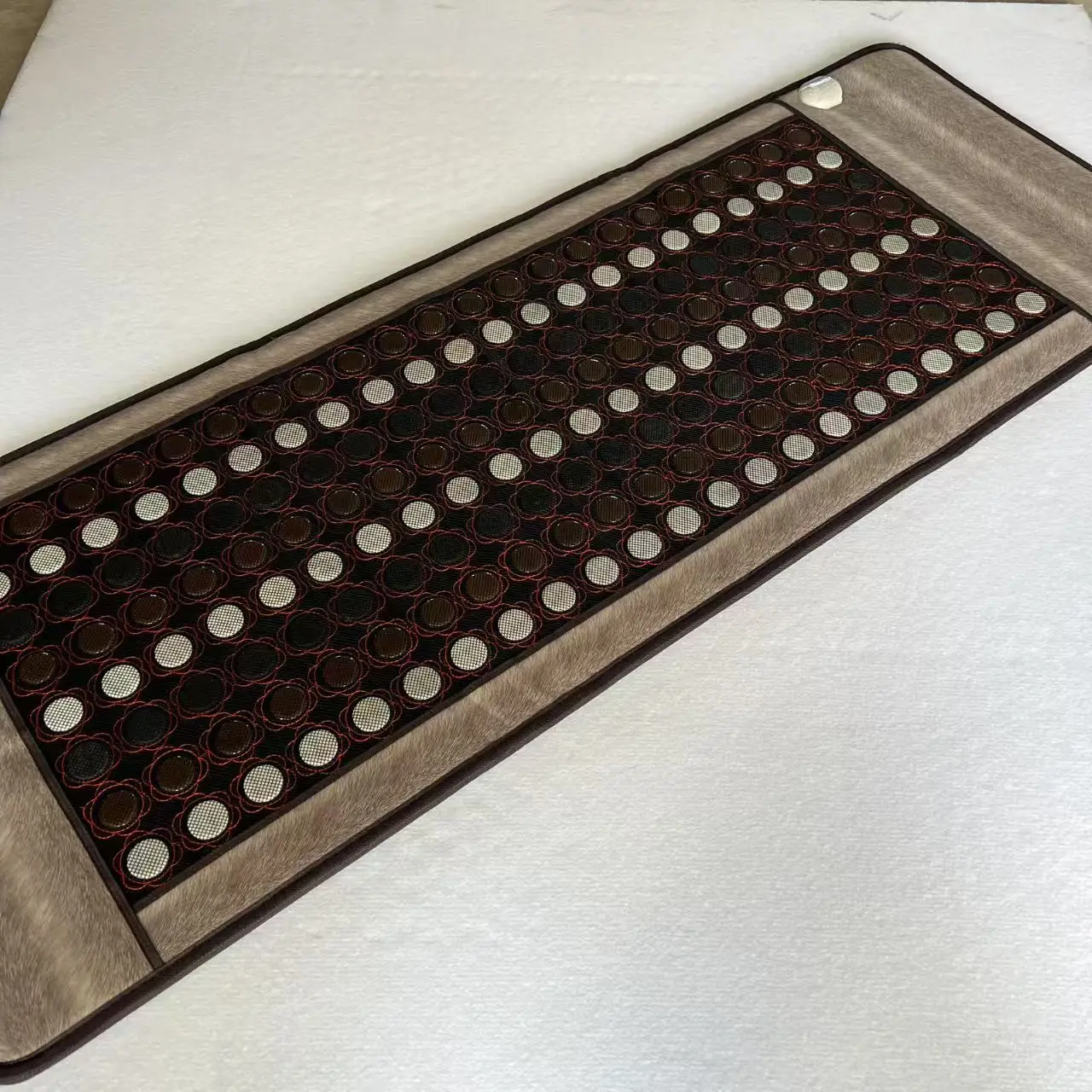 220v Electric Heating Massage Mattress tourmaline Stone Mattress beauty Mattress Therapy spa,Tourmaline Mat For Sale