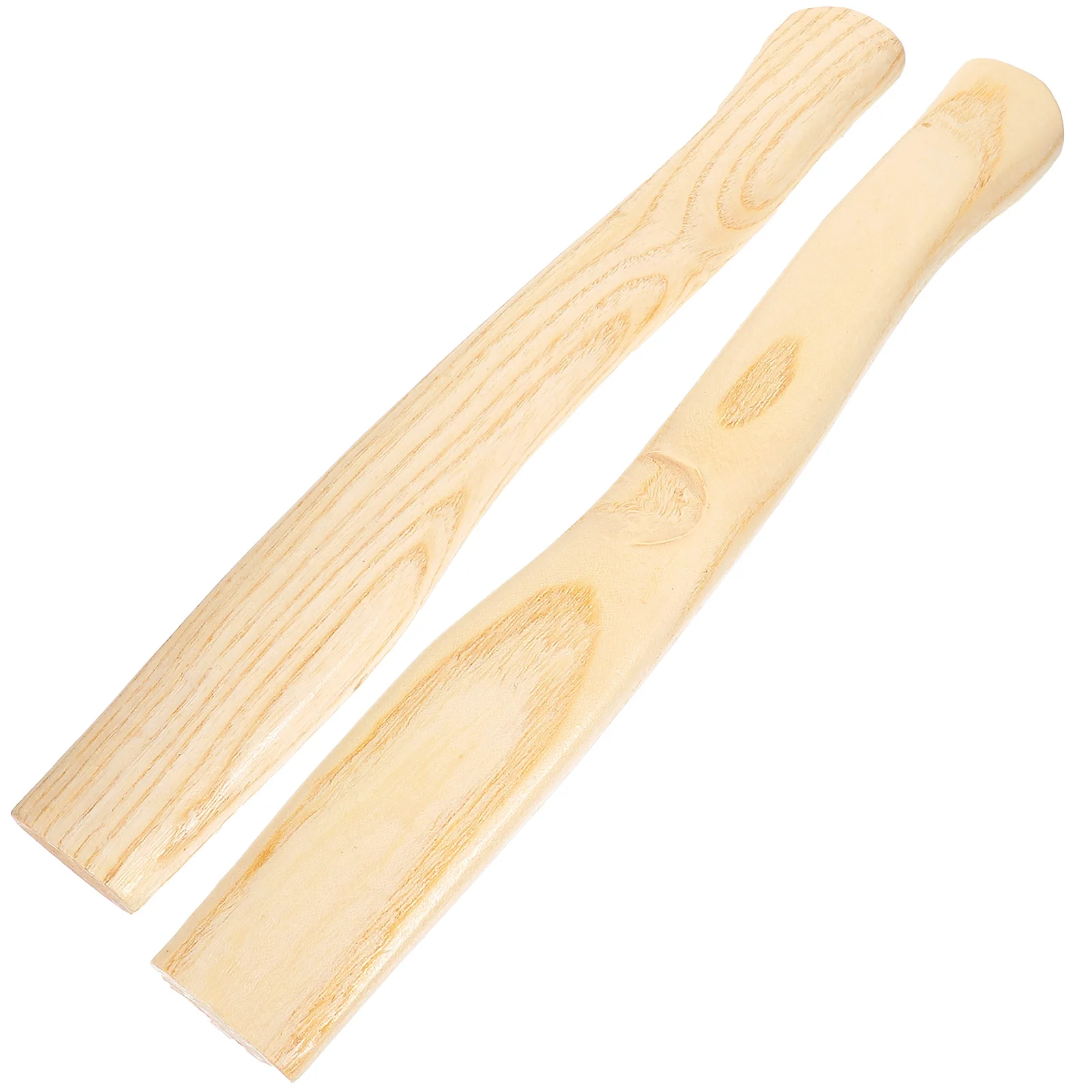 2 uds hacha mango de madera hacha de doble punta cortacésped piedra de afilar herramientas de Camping reemplazo de hacha para