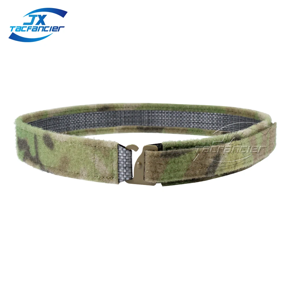 Ceinture intérieure tactique Bison, crochet G, force de la loi rigide, légère, EDC, accessoires de chasse pour Paintball