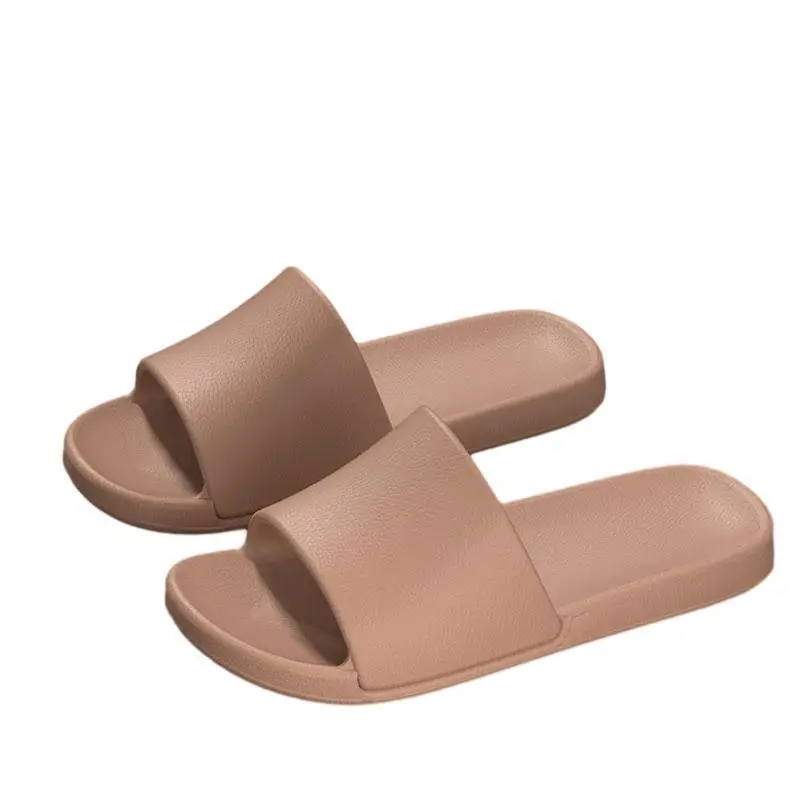 Men women Indoor House Slides Soft Cushion Non Slip Bathroom Slippers Japanese Minimalist Summer ventilate Home mute Sandals