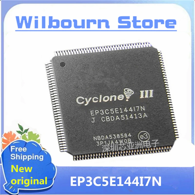 

2pcs/lot EP3C5E144I7N EP3C5E144 LQFP144 New original stock