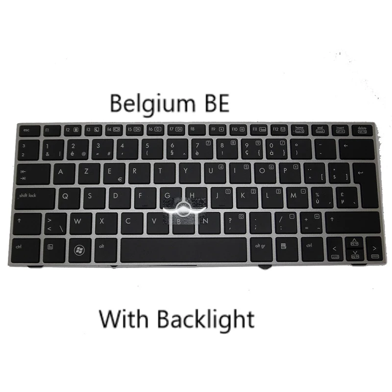 SG-49410-2JA Backlit Keyboard For HP EliteBook 2170P 693363-A41 693363-131 693363-271 Belgium/Portugal/Ro