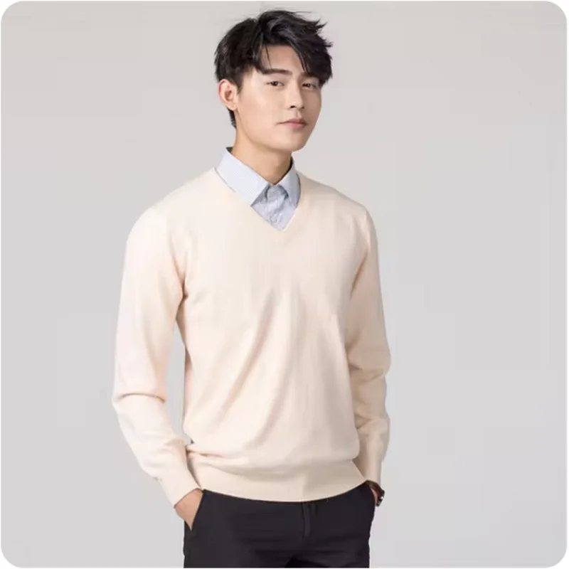 2024 new men\'s and women\'s sweaters V-neck pullover Cashmere knitting hot selling spring women\'s sweaters wool knitting high qua