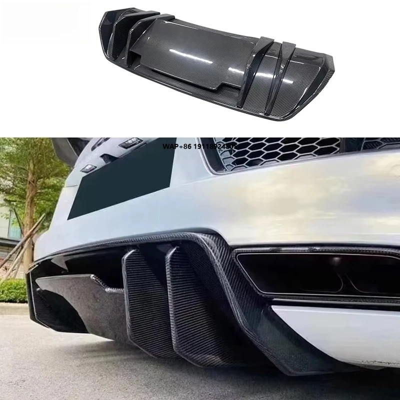 

High Quality Fast Delivery Whole Sale Price Dry Carbon Fiber Vorsteine Rear Diffuser Body Kits for R8 16-19