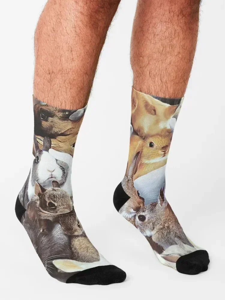 Rabbits Socks colored Thermal man winter designer men cotton high quality Man Socks Women's