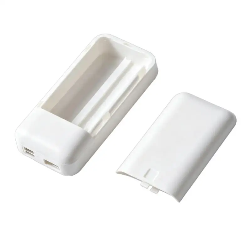 652F Removable Battery Case Battery Holder Rechargeable Batteries Storage Box Detachable Mobile Power Module Plastic Texture