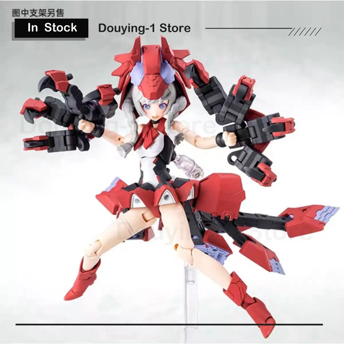 

In Stock Kotobukiya Chaos Pretty Little Red 17 1/1 Scale Full Action Plastic Model Kit Action Figure Toys Gift Collectible Model