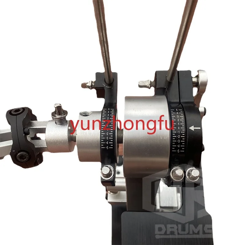 Long board Speedy Direct drive shaft CNC cutting Craft jazz pedal Aluminum alloy powerful Twin Pedal kick bass drum double