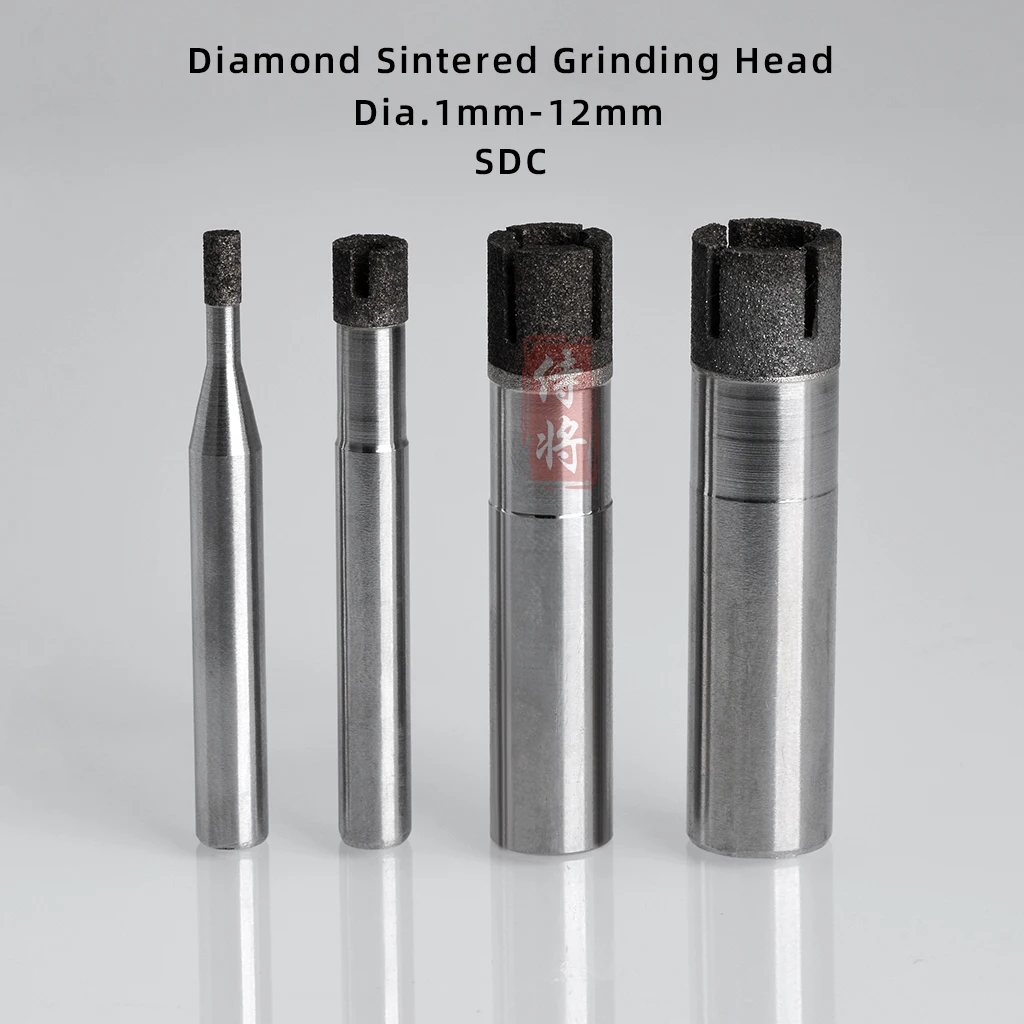 

SDC Sintered Grinding Head Precise 6mm Shank Machining Center Tools For Polishing Inner Hole Openings Ceramics Glass etc