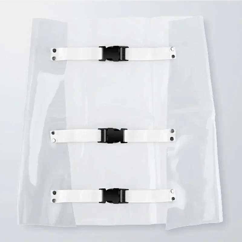 

Chair Mat Cushion Foot Pad Seat Unit Dustproof Cover Plastic Clear Protector With Elastic Bands Clinic Supply