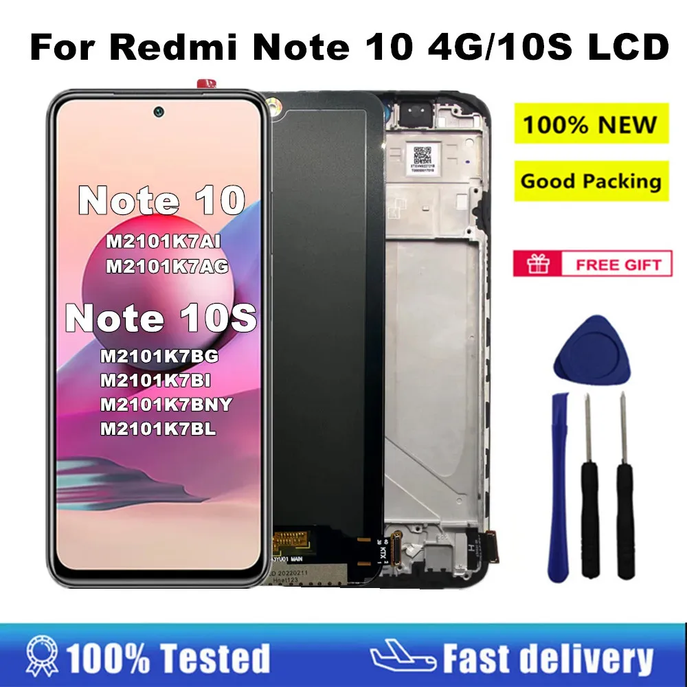 استبدال شاشة LCD لجهاز Xiaomi Redmi Note 10S: دليل شامل للشراء والتركيب