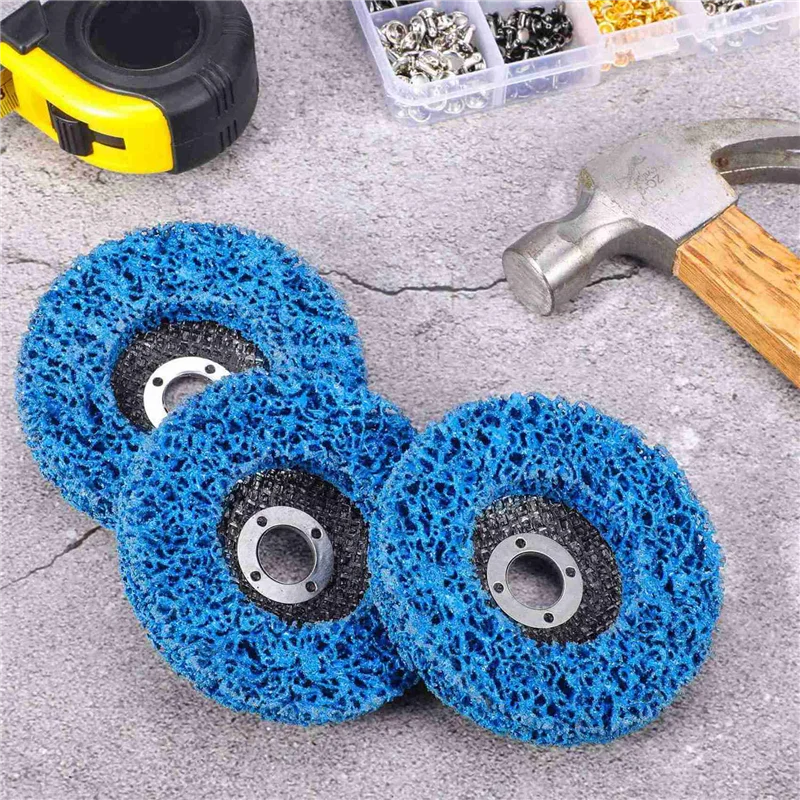 

BHBD-18 Pcs Paint Stripping Disc Wheel Rust Stripper Strip Discs For 100Mm Angle Grinder For Wood Metal Fiberglass Products