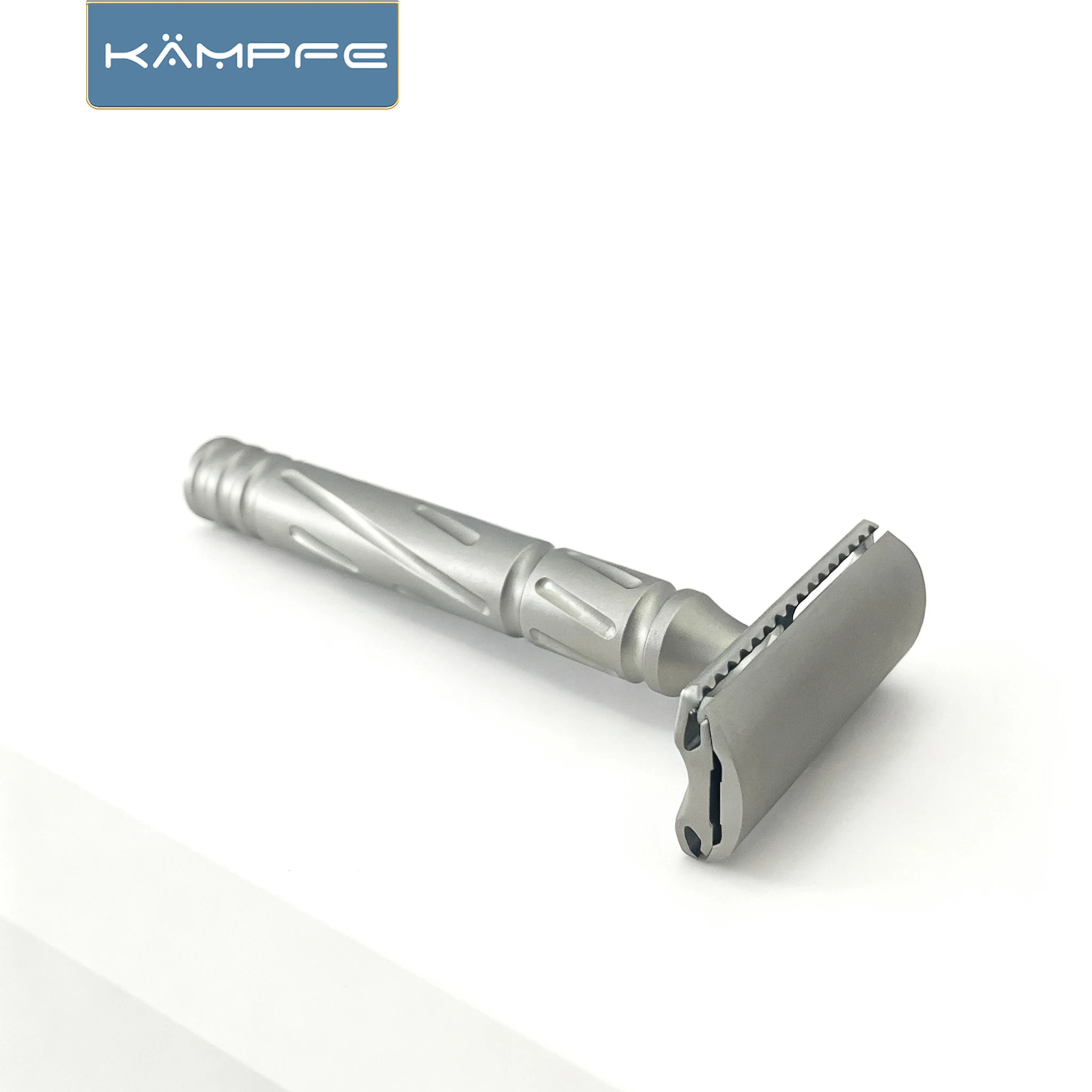 Kampfe Premium Stainless Steel Manual Razor for Men Classic Double Edge Shaving Razor Value for Money Hair Cutting Tool