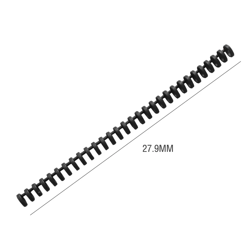 10 шт. 12 мм 30 отверстий, пластиковое кольцо для переплета с листьями, пружинные Спиральные кольца для детей, A4 A5 A6, бумажный блокнот, канцелярские принадлежности, офисные принадлежности