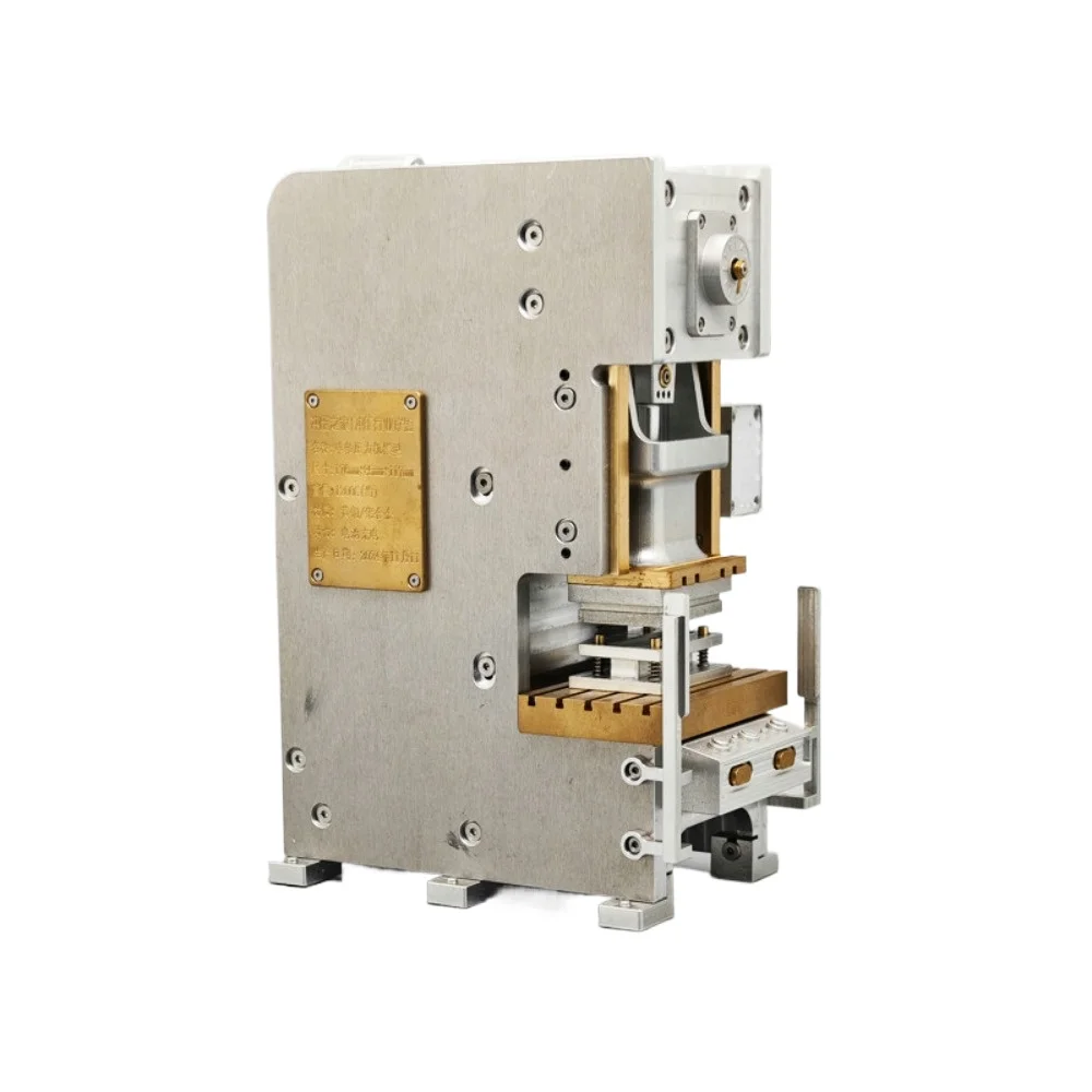 

Миниатюрная динамическая модель пресса для штамповки, полностью металлическая, изготовленная на станке с ЧПУ, подарок, настольное украшение