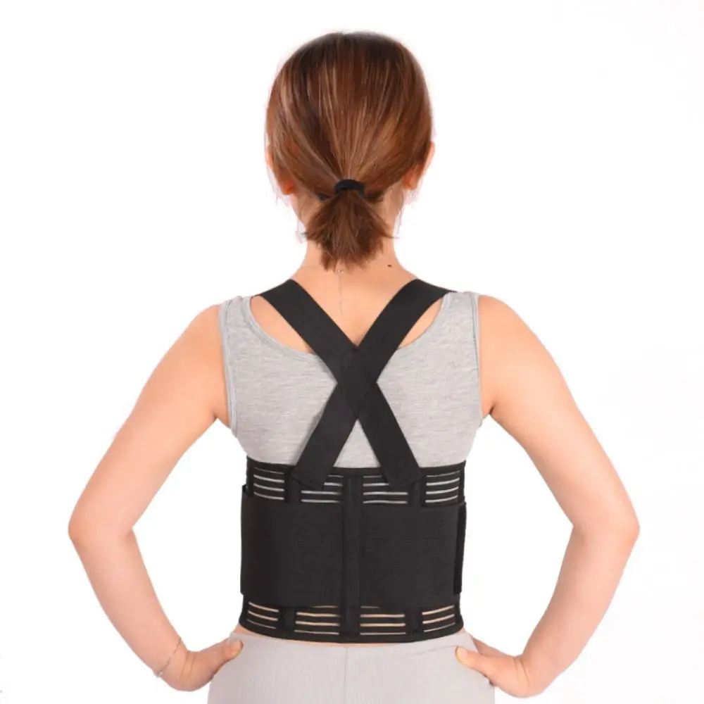 

Adjustable Straps Work Brace Breathable Material Shoulder Straps Lumbar Support Belt Protective Gear Industrial Brace
