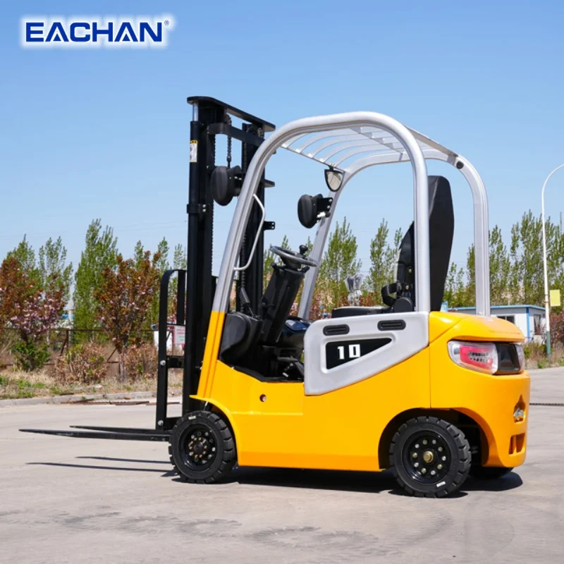 

Zero Emissions 4x4 Electric Forklift 1 Ton Hydraulic Stacker Electric Forklift Fast Charging New Energy Forklift Customized