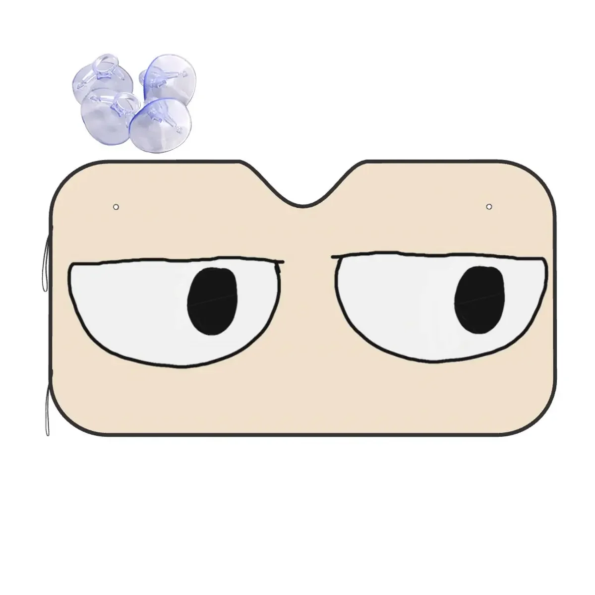 

Забавные глаза Солнцезащитный козырек на лобовое стекло автомобиля Передний солнцезащитный козырек для автомобиля SUV Автомобильные аксессуары Блоки УФ-лучей Солнцезащитный козырек Keep Your Vehicle Cool