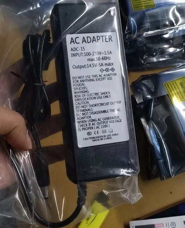 Imagem -02 - Sumitomo-ac Adaptador Adc15 para T400s T400s T400 T25e T-201 T-201e Splicer Fusão Soldador Carregador de Bateria