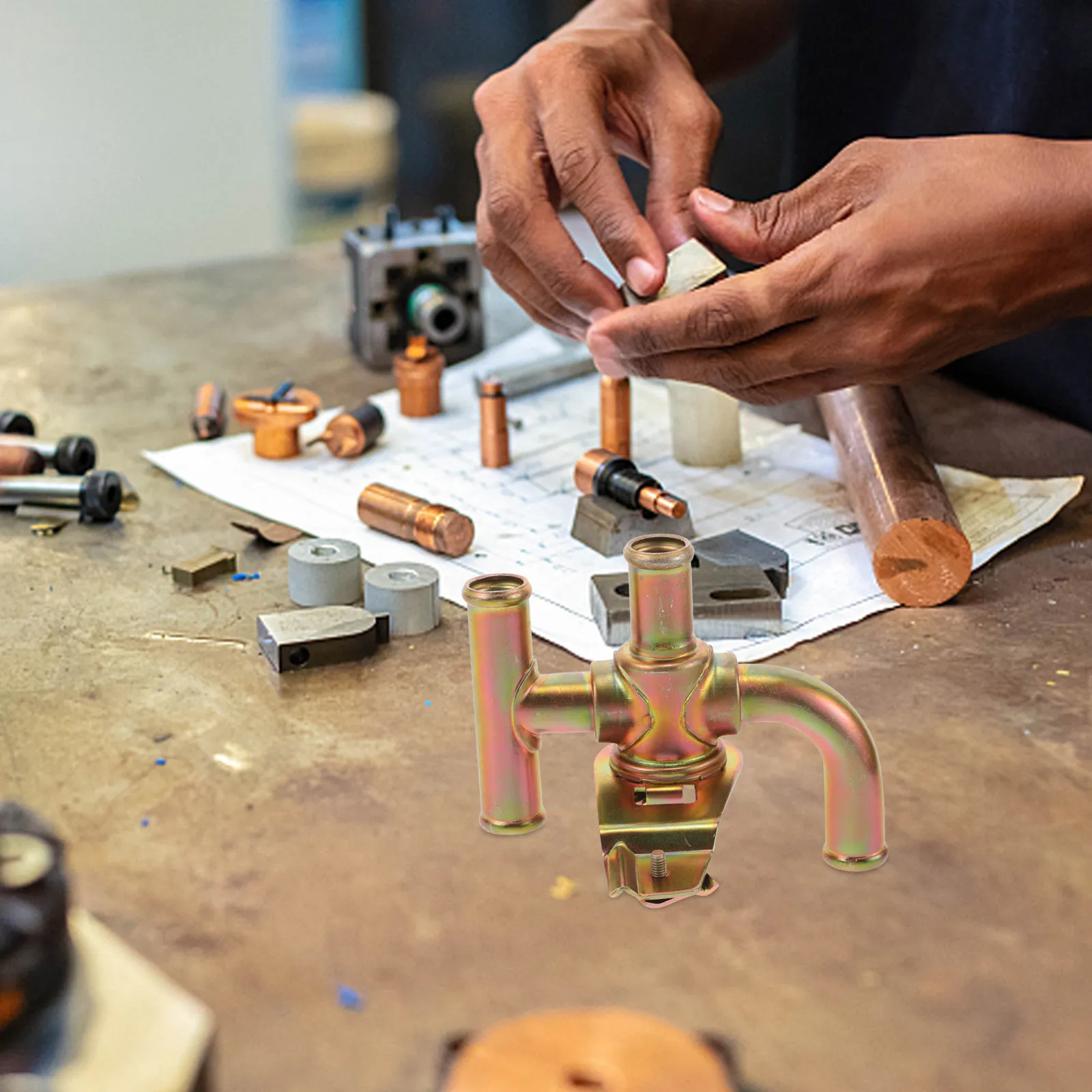 

Heater Control Valve Replacement Parts for Car Air Conditioning System 85698014 Compatible Metal Heater Valve Actuator