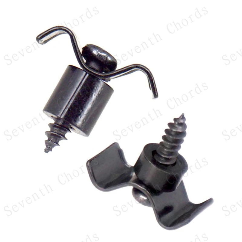 4 Sets/Lot goldene Gitarrensaitenhalter für E-Gitarren-Zubehörteile, Musikinstrumente – Detail 15