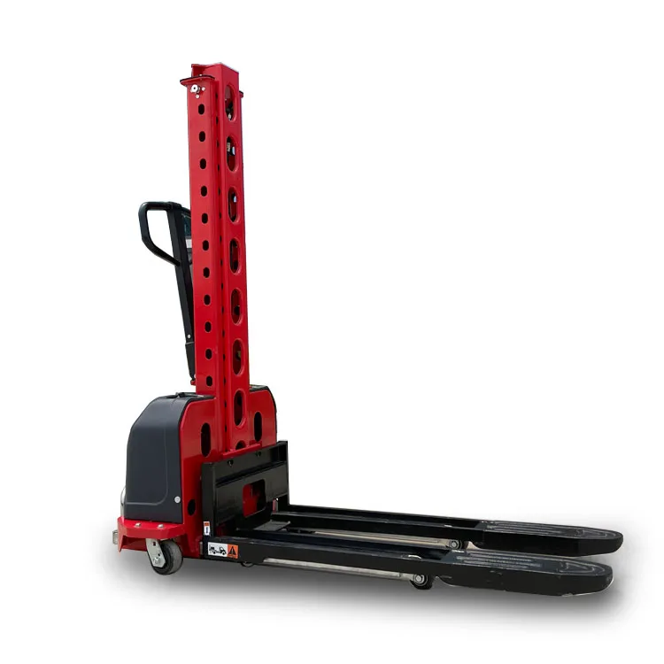 

Semi electric pallet stacker 1500kg lifting height from 1.6m to 4.5m View More