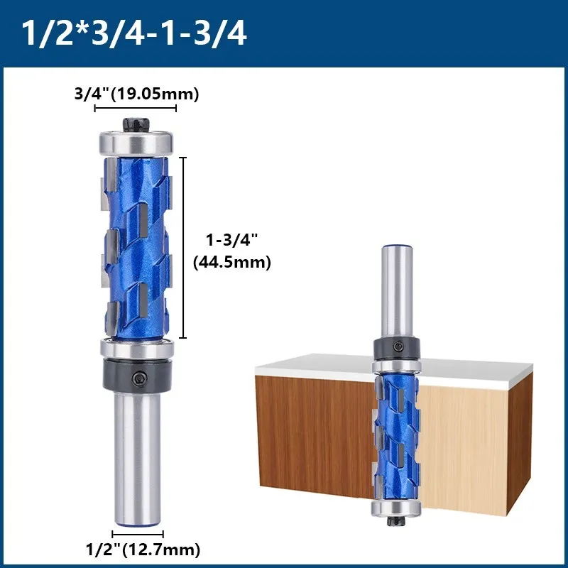 XCAN Fräser 12mm 1/2 "Schaft Flush Trim Ende Mühle Vhm Spirale Doppel Lager CNC Router Bit für Holz