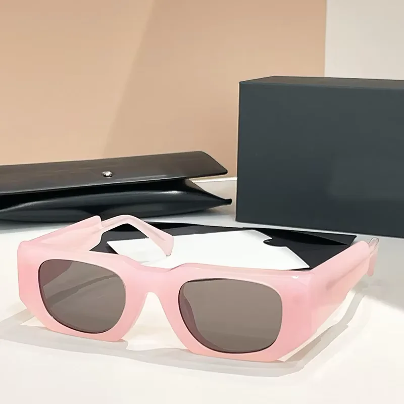 

ins Maske U8 Rectangle Thick Frame Acetate Sunglasses for Men and Women High Quality Brand Designer Optical Eyeglasses with Case