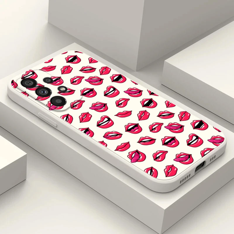 Чехол для телефона Huawei Mate 20 10 30 40 50 honor 10 9 9A 9X PRO Lite V10 V20 V30, чехол с красными губами