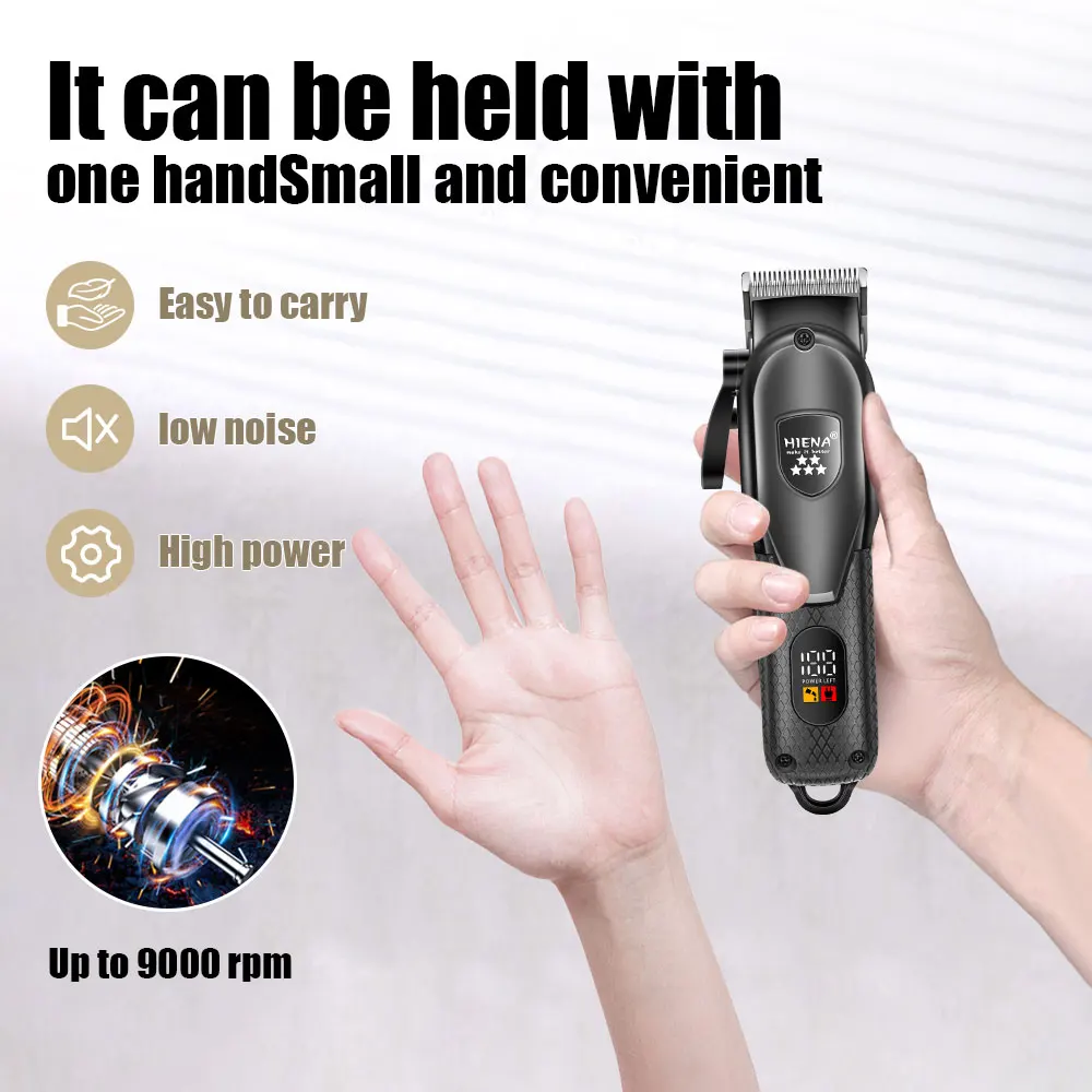 Машинка для стрижки волос Перезаряжаемые машинки для стрижки волос для мужчин Набор из 2 предметов с масляной головкой и электрическими триммерами Идеально подходит для домашнего использования