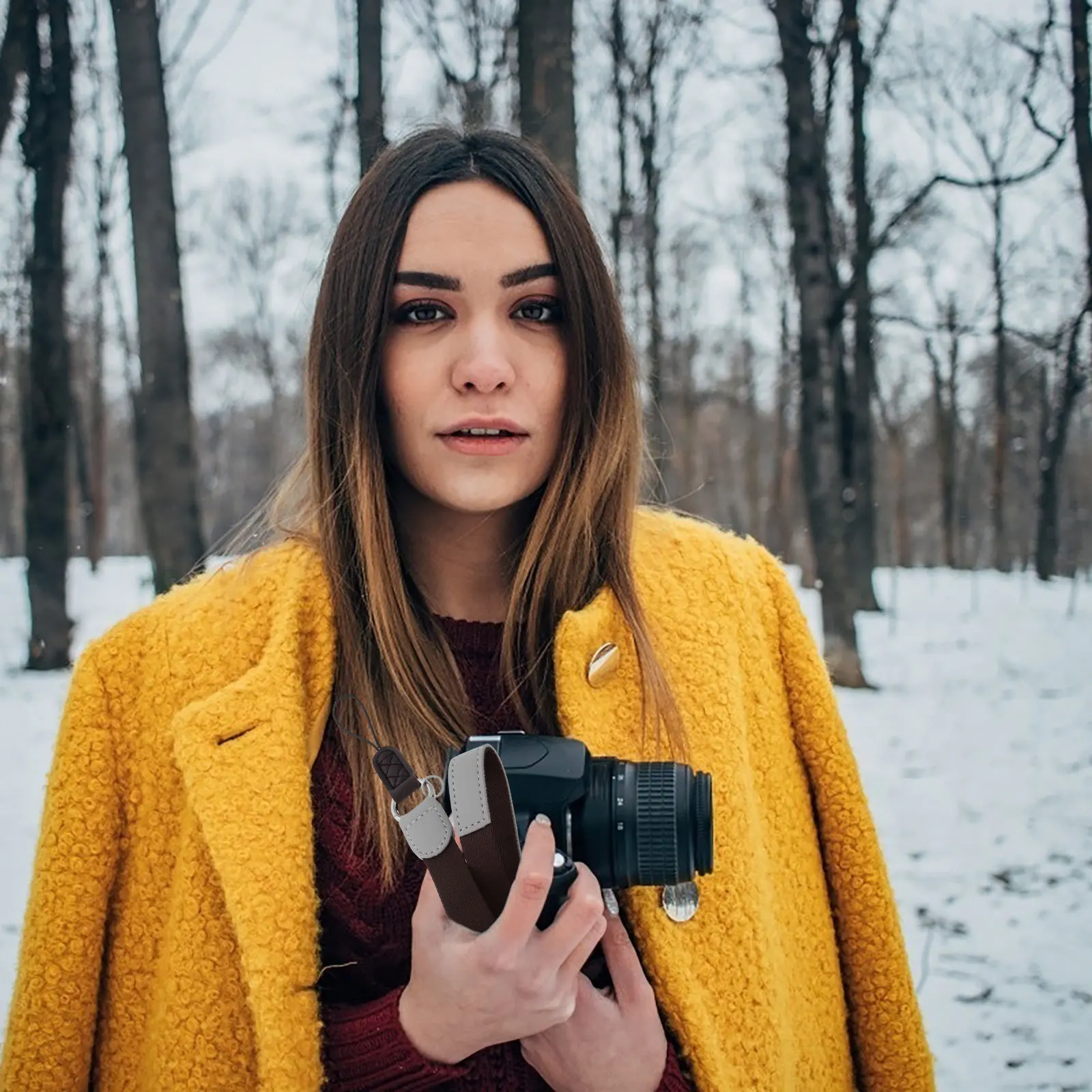 

Adjustable Camera Wrist Lightweight Hand Strap Digital Cameras Stylish Rope Design Enhanced Grip For Outdoor Daily Photography