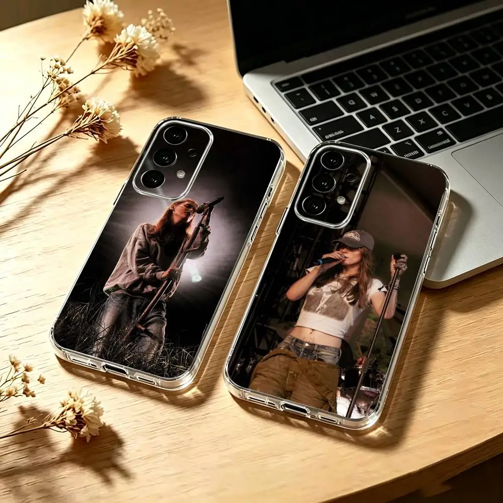 S-Singer Ethel Cain Phone Case Transparent Silicone Soft For Samsung S25,S24,S21,S22,S23,S30,Ultra,S20,Plus,Fe