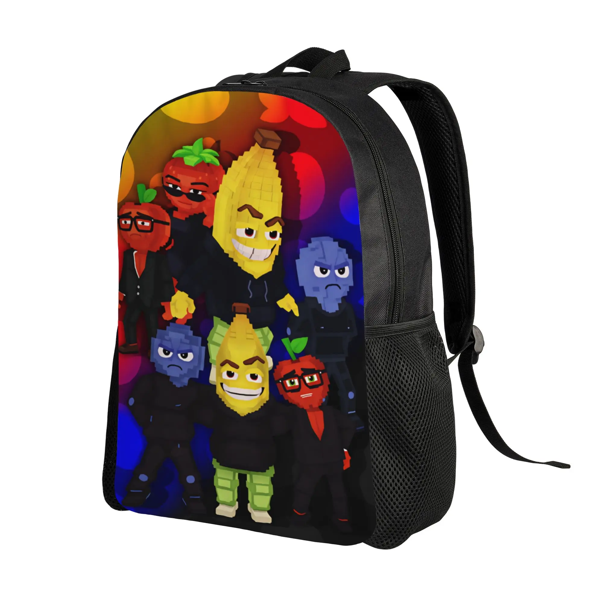 Steal a Brainrot Halloween  Backpack  Unisex Polyester University Backpacks Durable Pretty High School Bags Rucksack