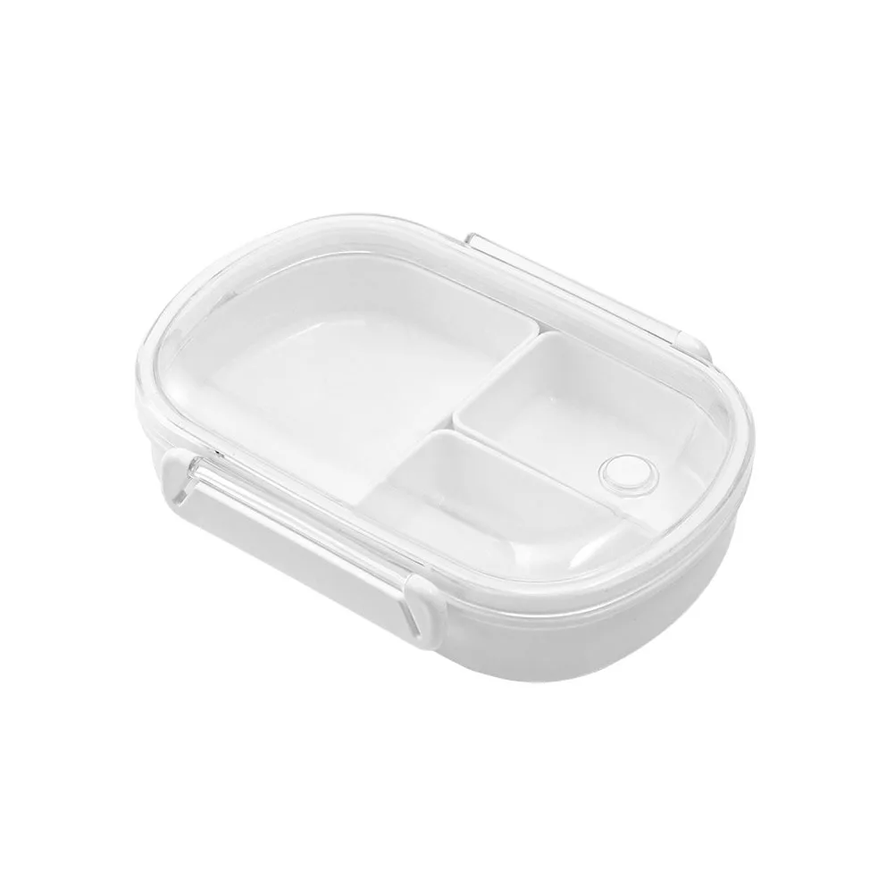 

Portable Fruit Box Multi-Grid Compartment Reusable Plastic Food Container For Snack Bento Lunch Storage Kitchen Bar Tool