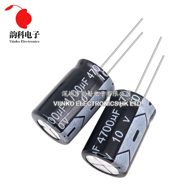 10V Aluminum Electrolytic Capacitor 100UF 220UF 330UF 470UF 680UF 1000UF 1500UF 2200UF 3300UF 4700UF 10000UF